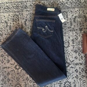 Ag Adriano Goldschmied Dark Blue Boot Cut Jeans